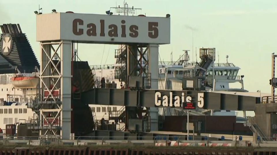 Calais trajekt